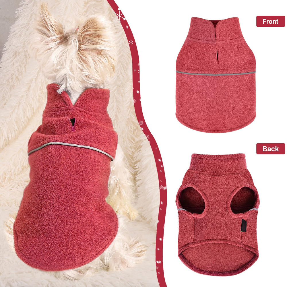 Kosiyi chaleco para perro pequeño, interior de felpa suave para comodidad diaria