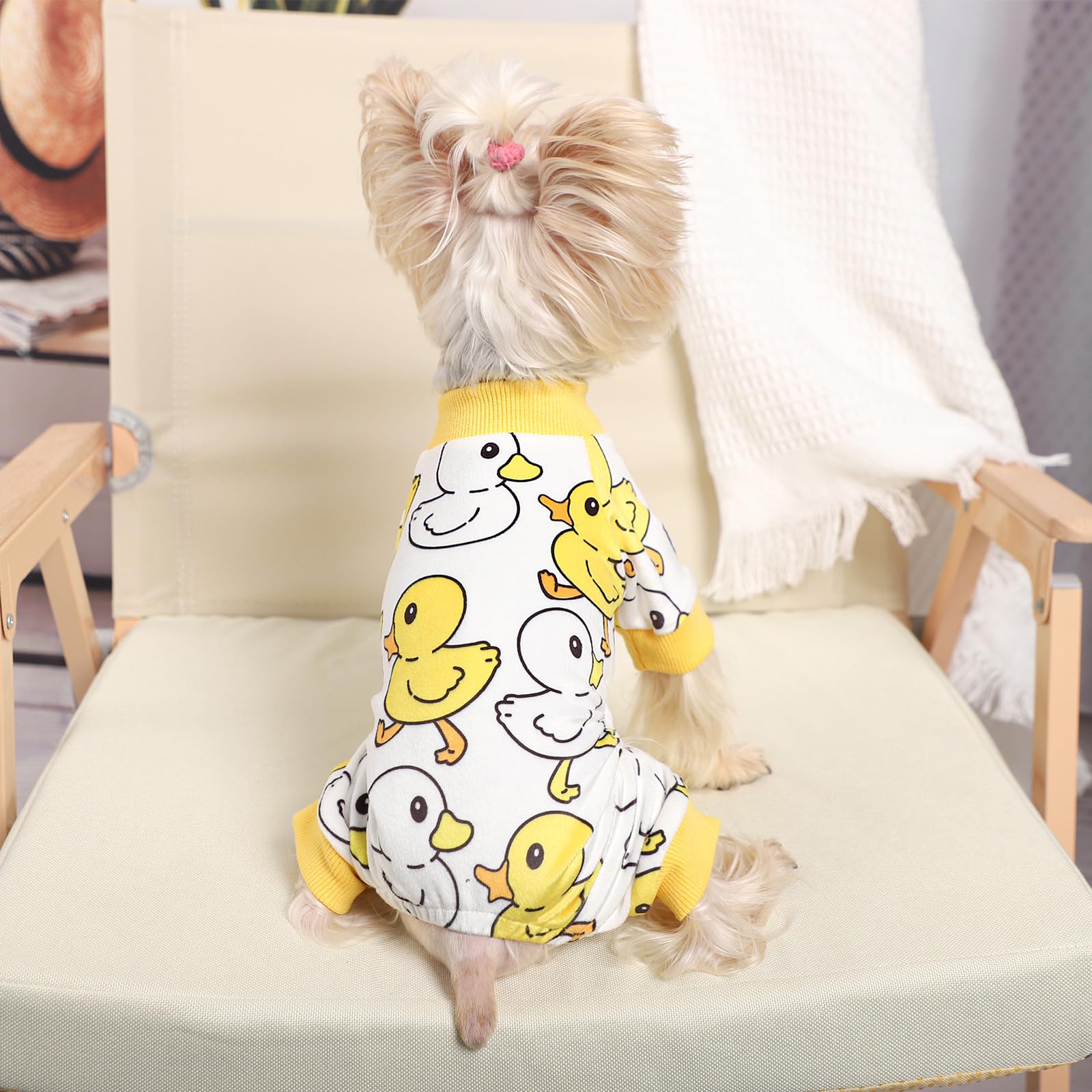 Kosiyi pijama perro cierre pullover: fácil de poner y quitar para salidas diarias.