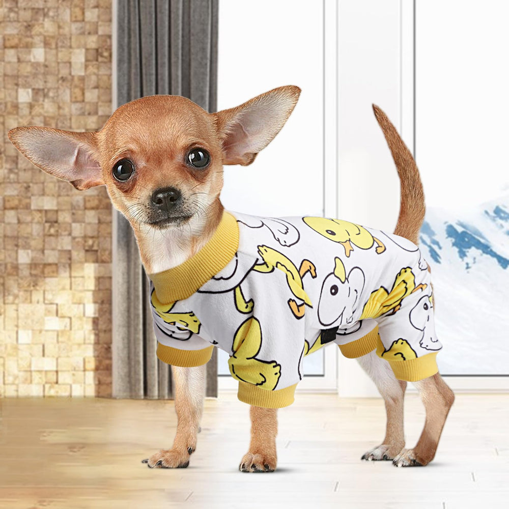 Kosiyi pijama perro doble-face fleece: abrigo suave para días de frío y descanso.