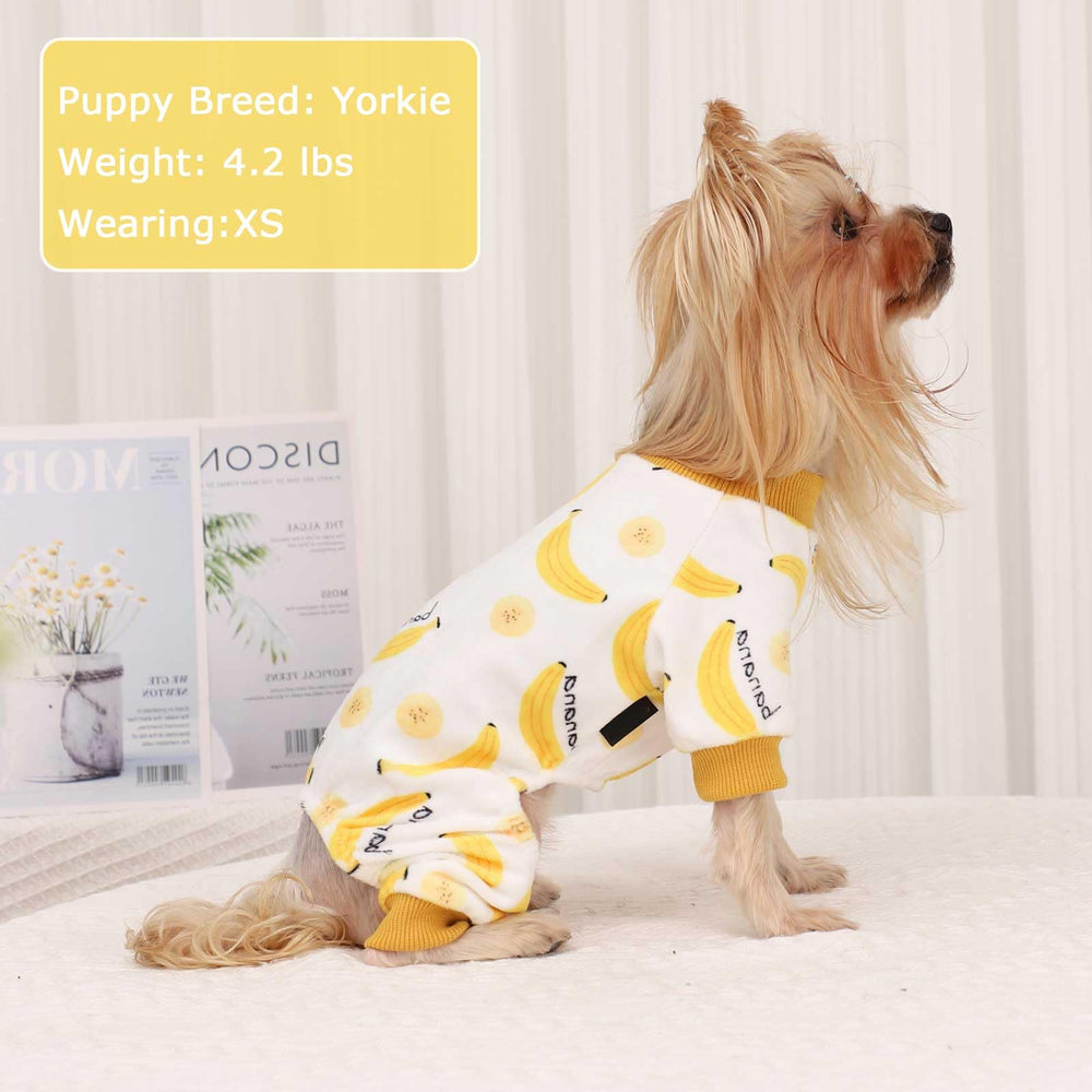Kosiyi Pijama para Perro, modelo en uso con prenda cómoda.