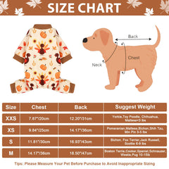 Kosiyi pijama para perro otoño-invierno, tejido suave para días fríos.