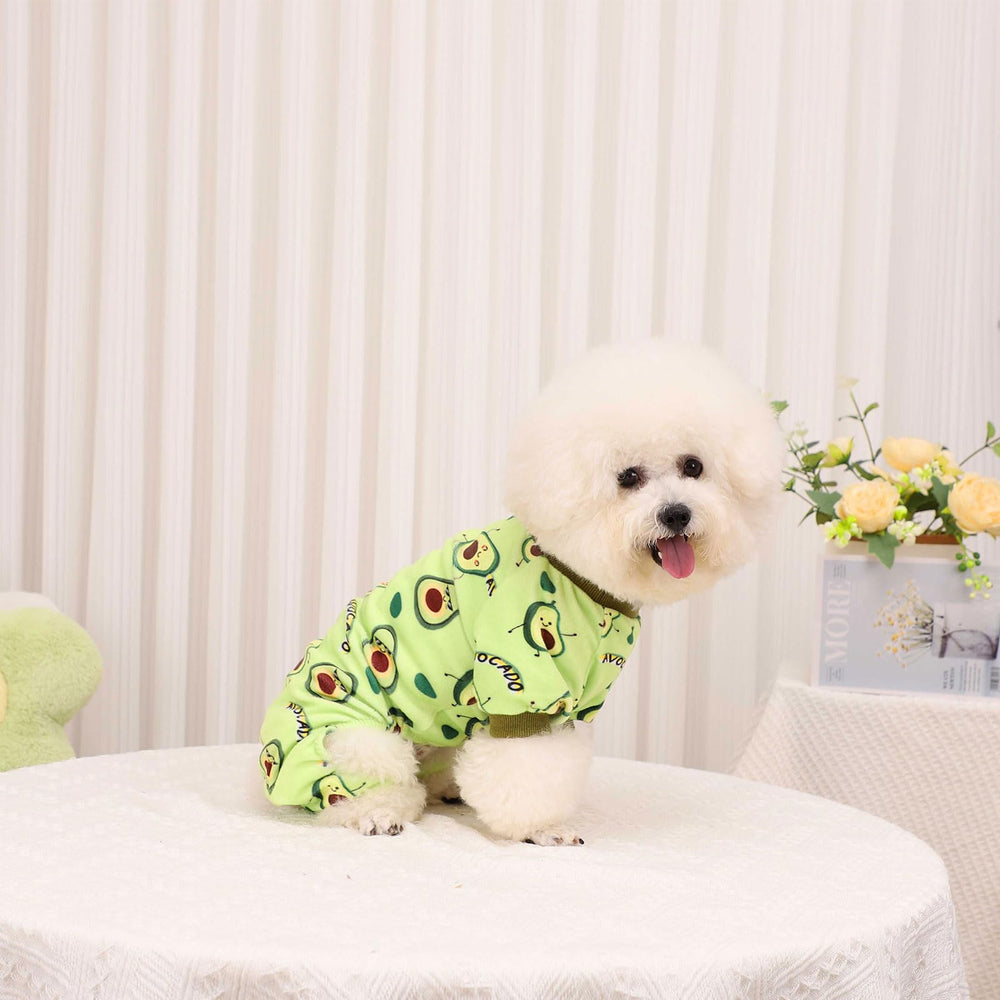 Kosiyi pijama avocado foto uso, ideal para sesiones y descanso en casa
