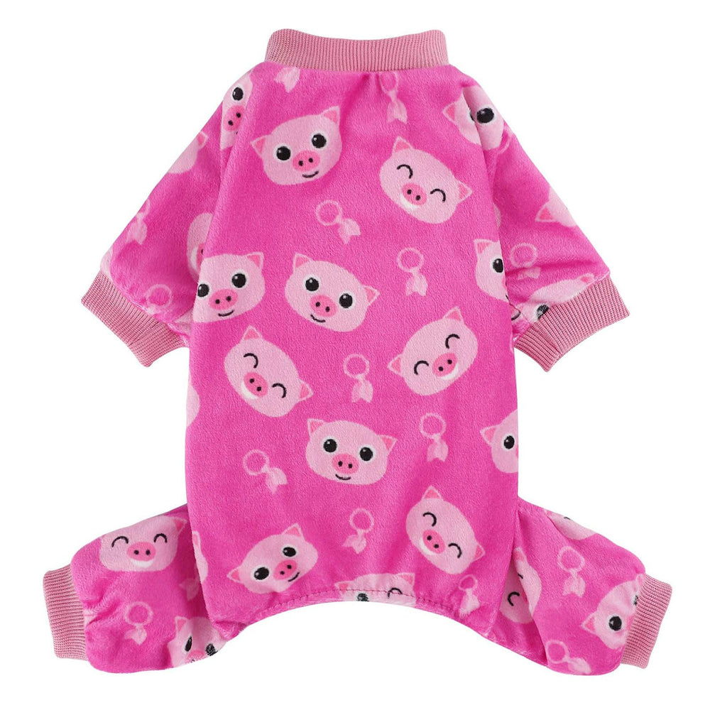 Kosiyi pijama para perro pequeño con diseño lindo, cómodo para paseos fríos.