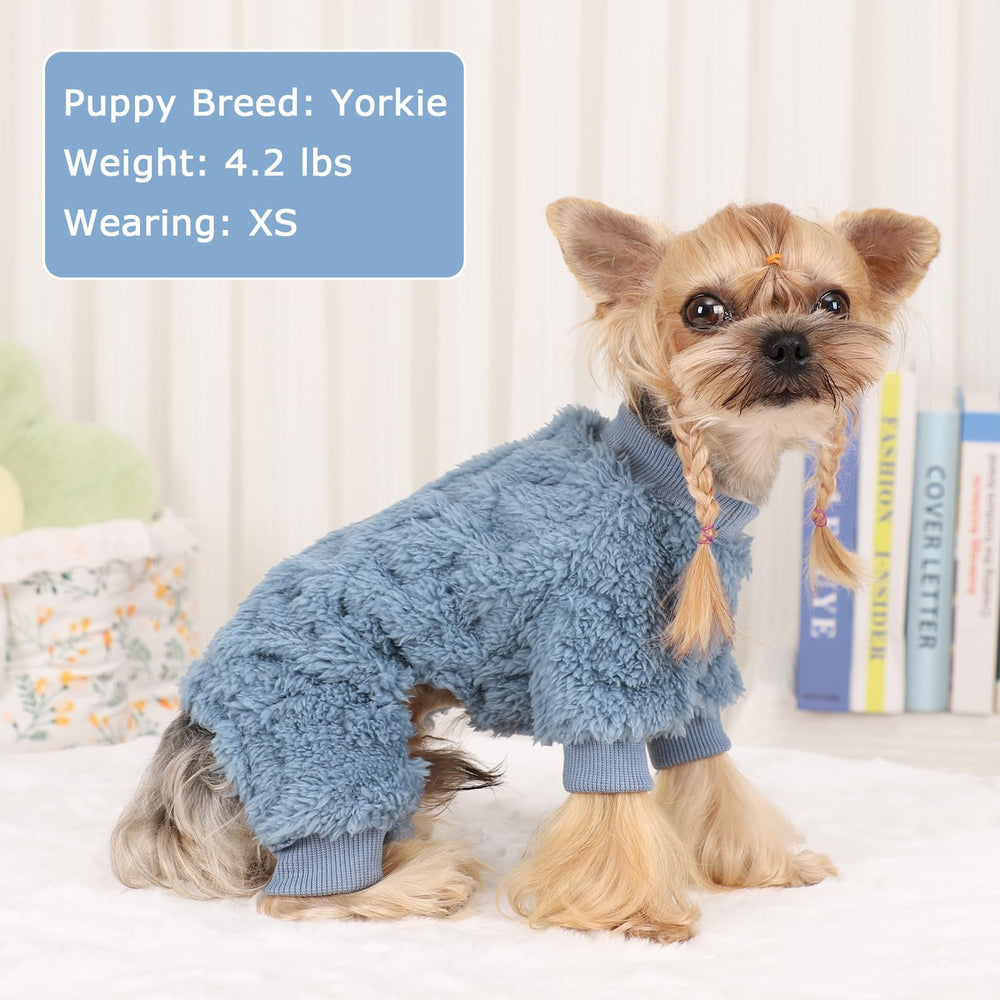Kosiyi pijama para perro pequeño, ideal para sesiones de fotos.