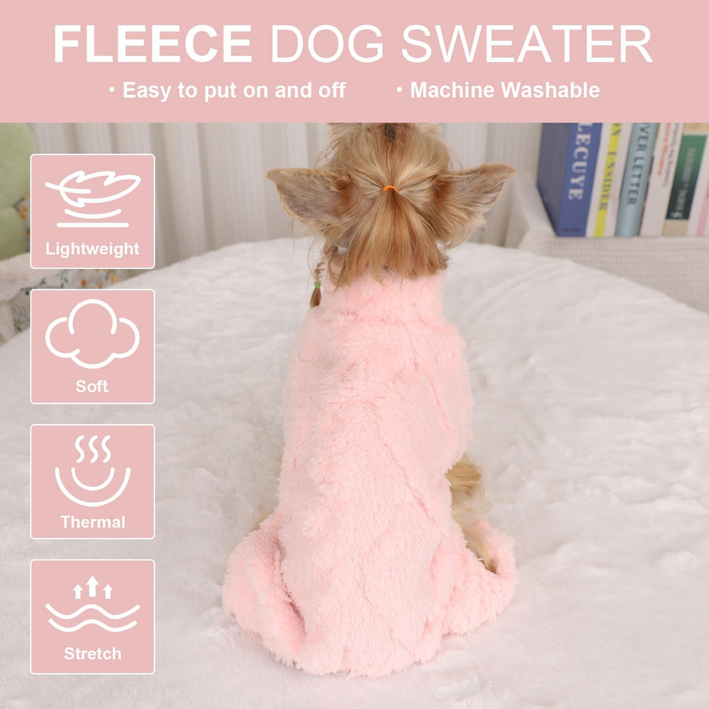 Kosiyi prenda fácil de poner para perro rosa xs, diseño práctico.