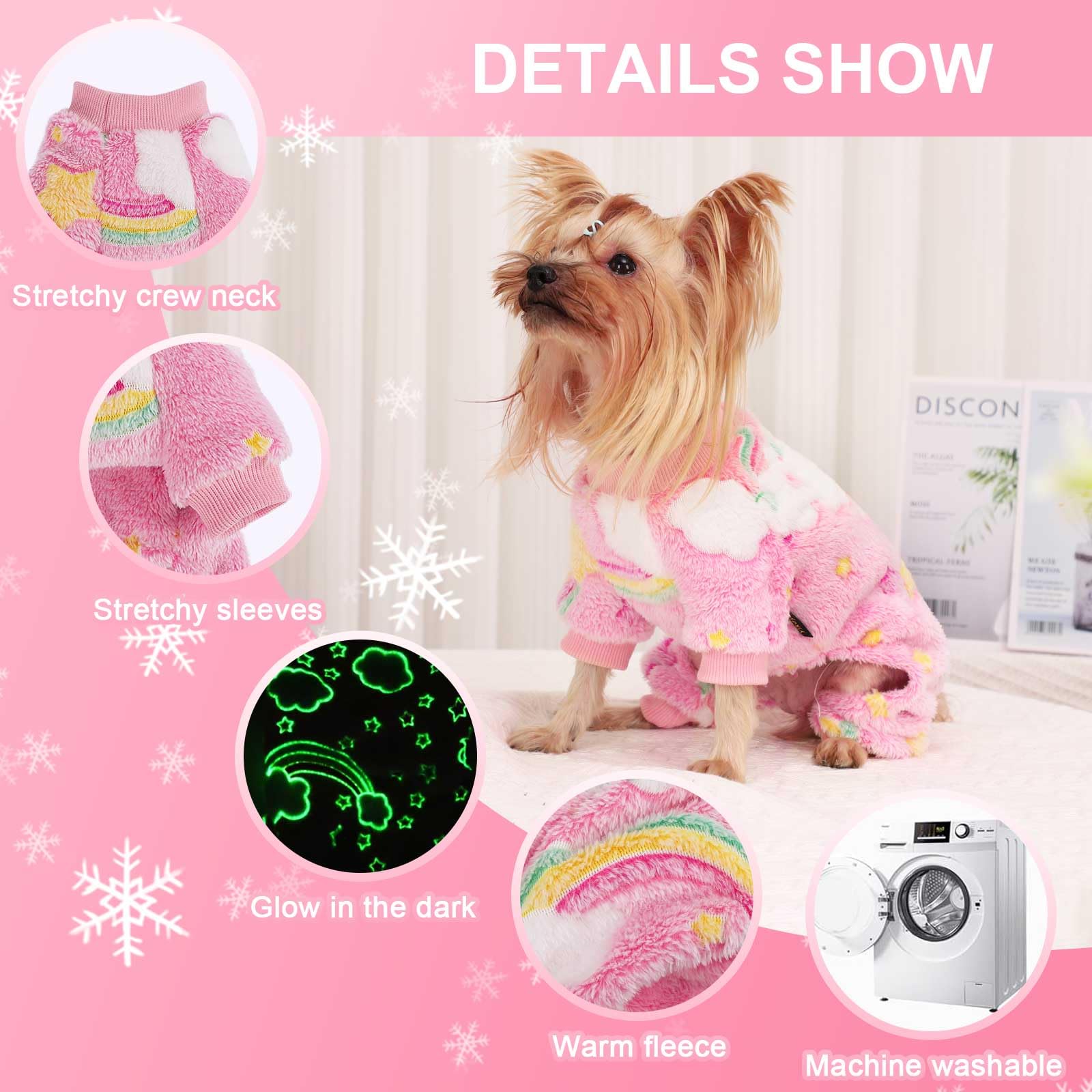 Kosiyi sudadera de cuatro patas para inviernos cálidos y fáciles de vestir