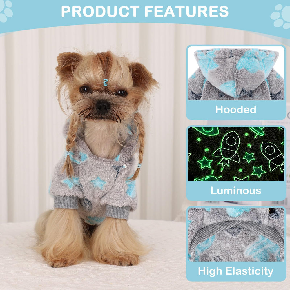 Kosiyi prenda de cuello alto para perros pequeños, fácil de poner