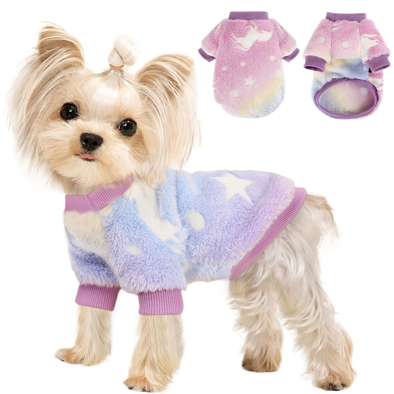 Sudadera Kosiyi con brillo nocturno: estrellas y espacio, ideal para paseos nocturnos