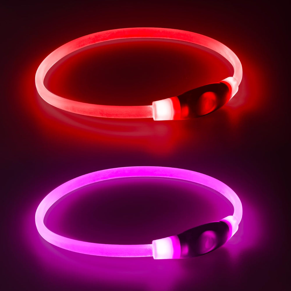 Kpuplol collar de seguridad para caminatas nocturnas del perro.