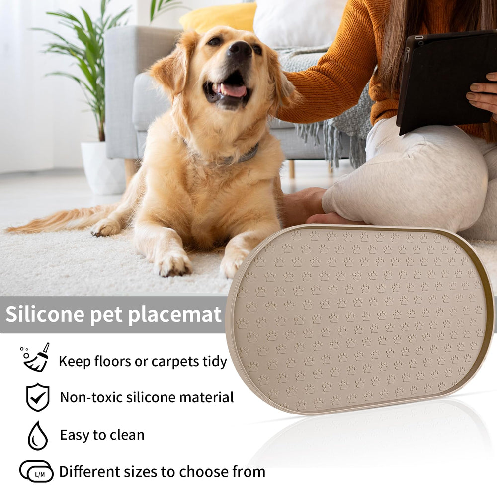 Alfombrilla KPWACD apta para distintas mascotas y accesorios.