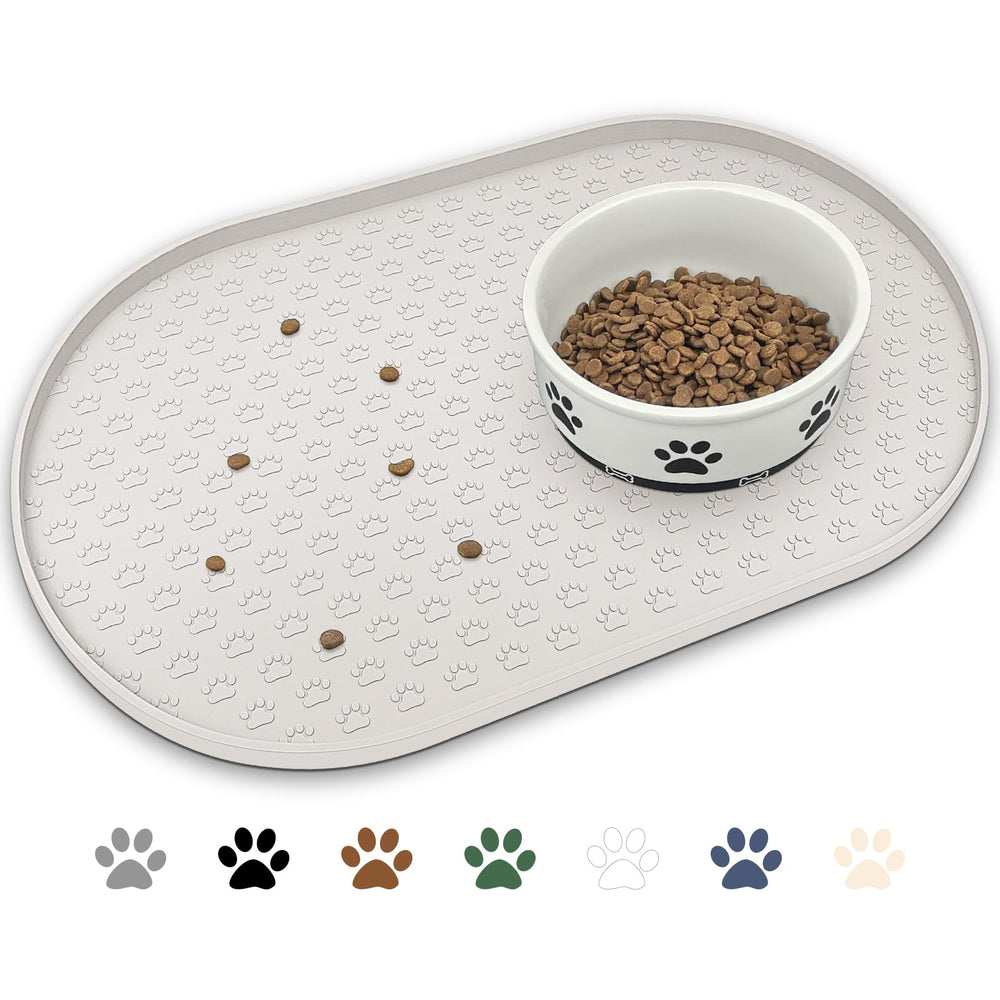 KPWACD almohadilla alimento perro antideslizante: mantiene el bol estable durante la comida