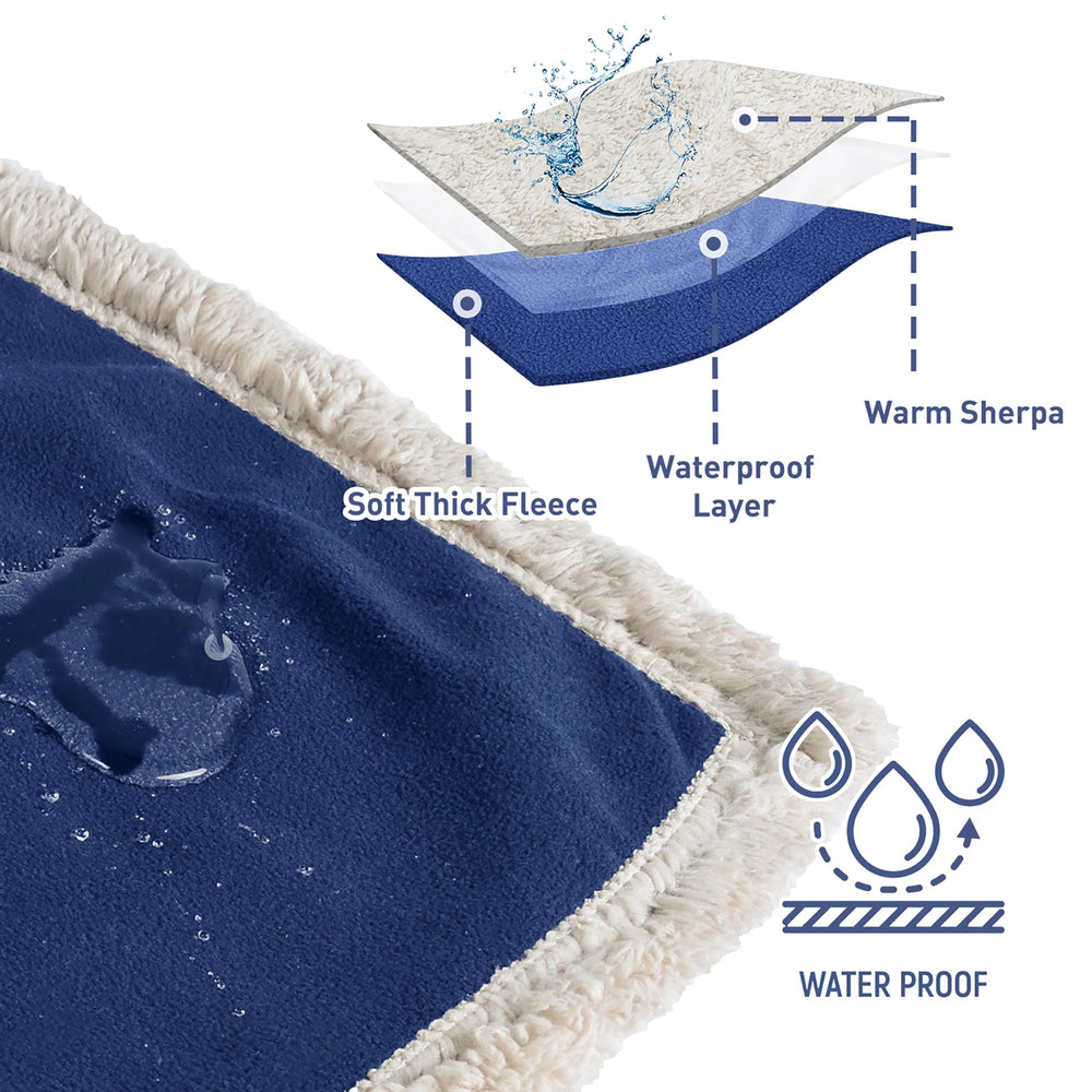 Manta cama lavable a máquina Kritter Planet facilita la limpieza
