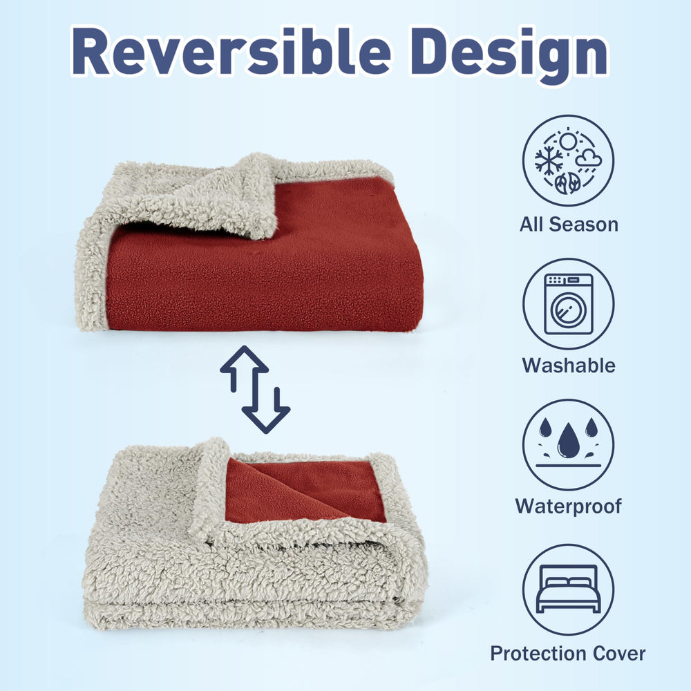 Kritter Planet manta-sherpa-reversible ofrece suavidad lujosa para descansar.