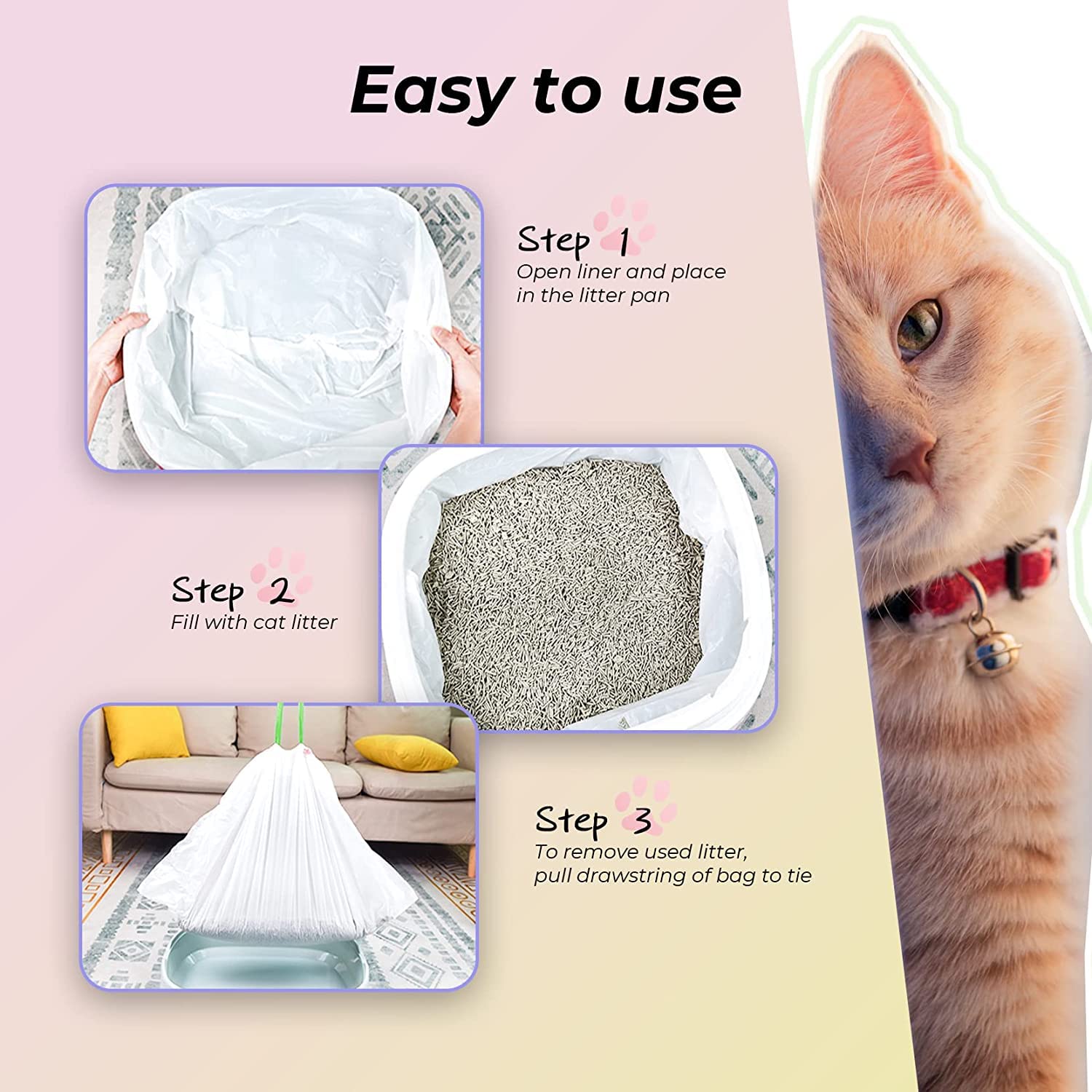 Juguete de hierba gatera incluido para gatos curiosos de KropBom.