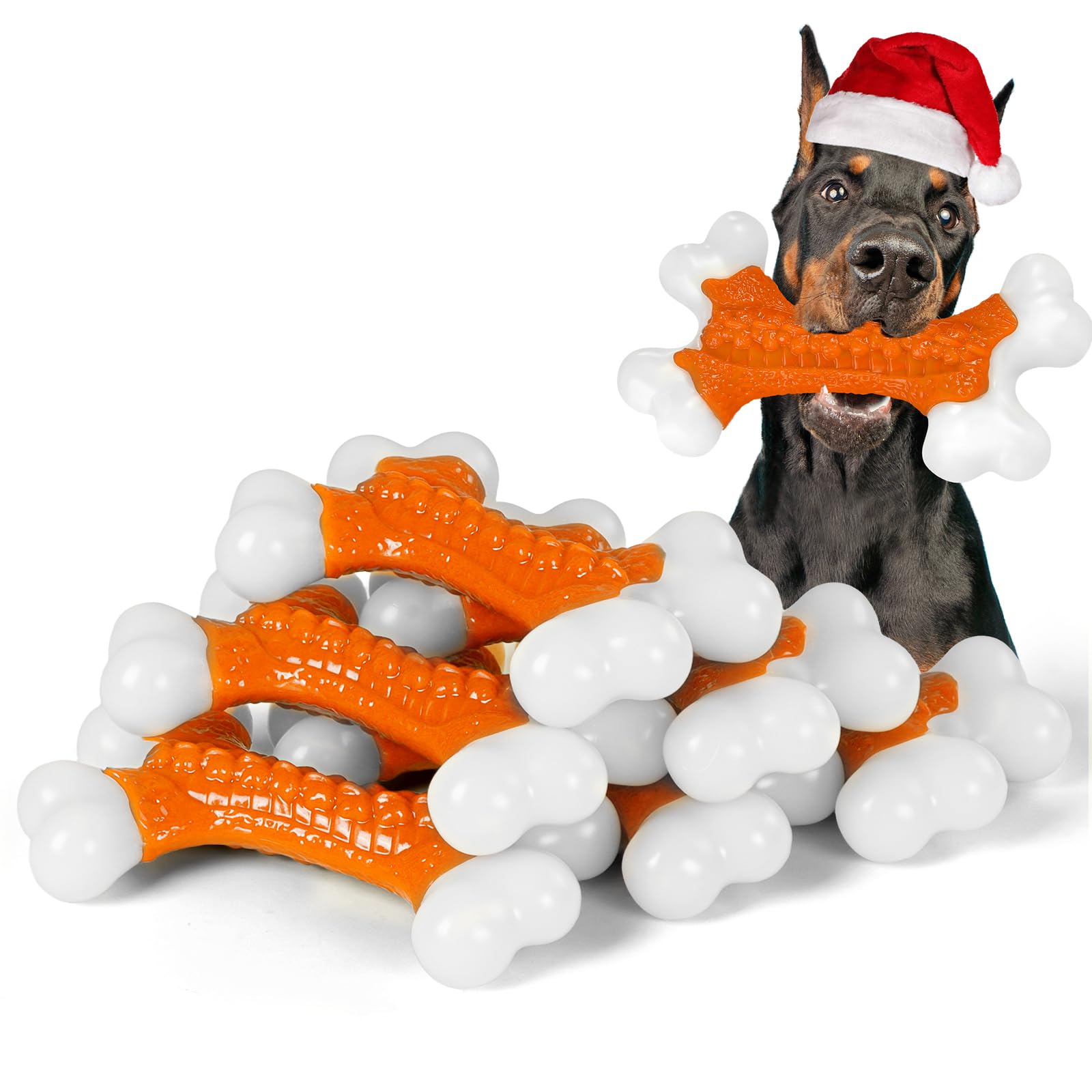 Kseroo 6-pack de juguetes para perros, ideal para compartir entre varios perros.