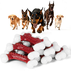 Kseroo seis piezas de juguetes duros para perros grandes, ideales para juego compartido