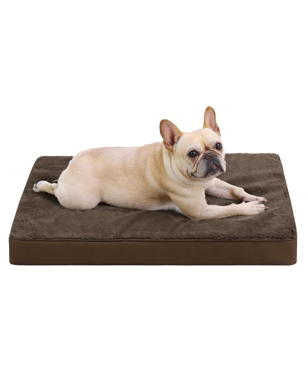 KSIIA cama ortopédica para perros con espuma tipo panales distribuye el peso para un descanso cómodo