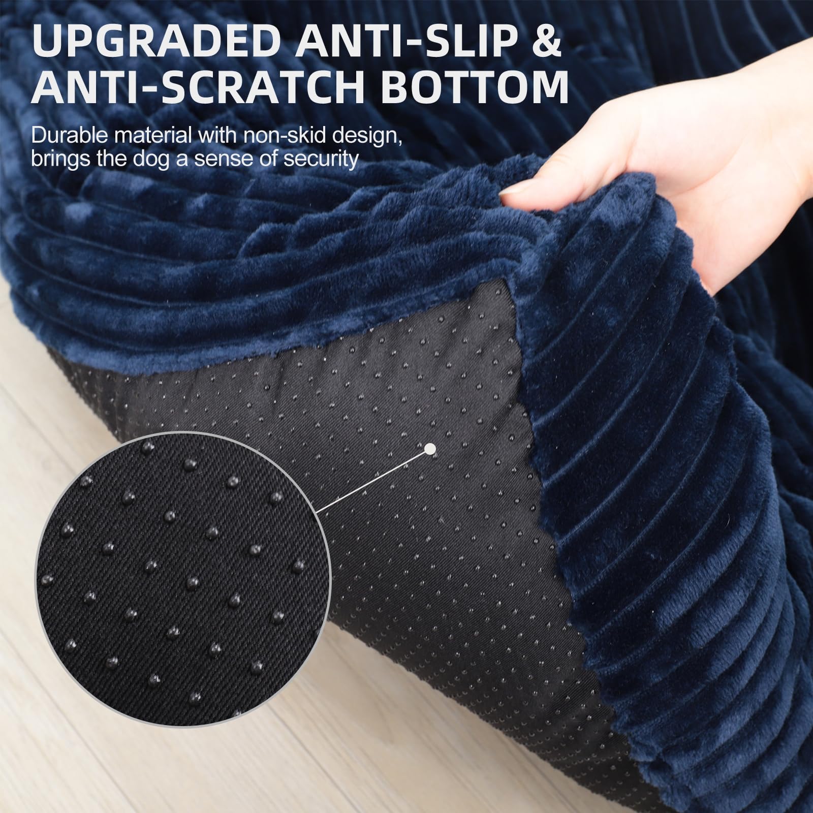 KSIIA cama-jaula lavable a máquina facilita la limpieza.