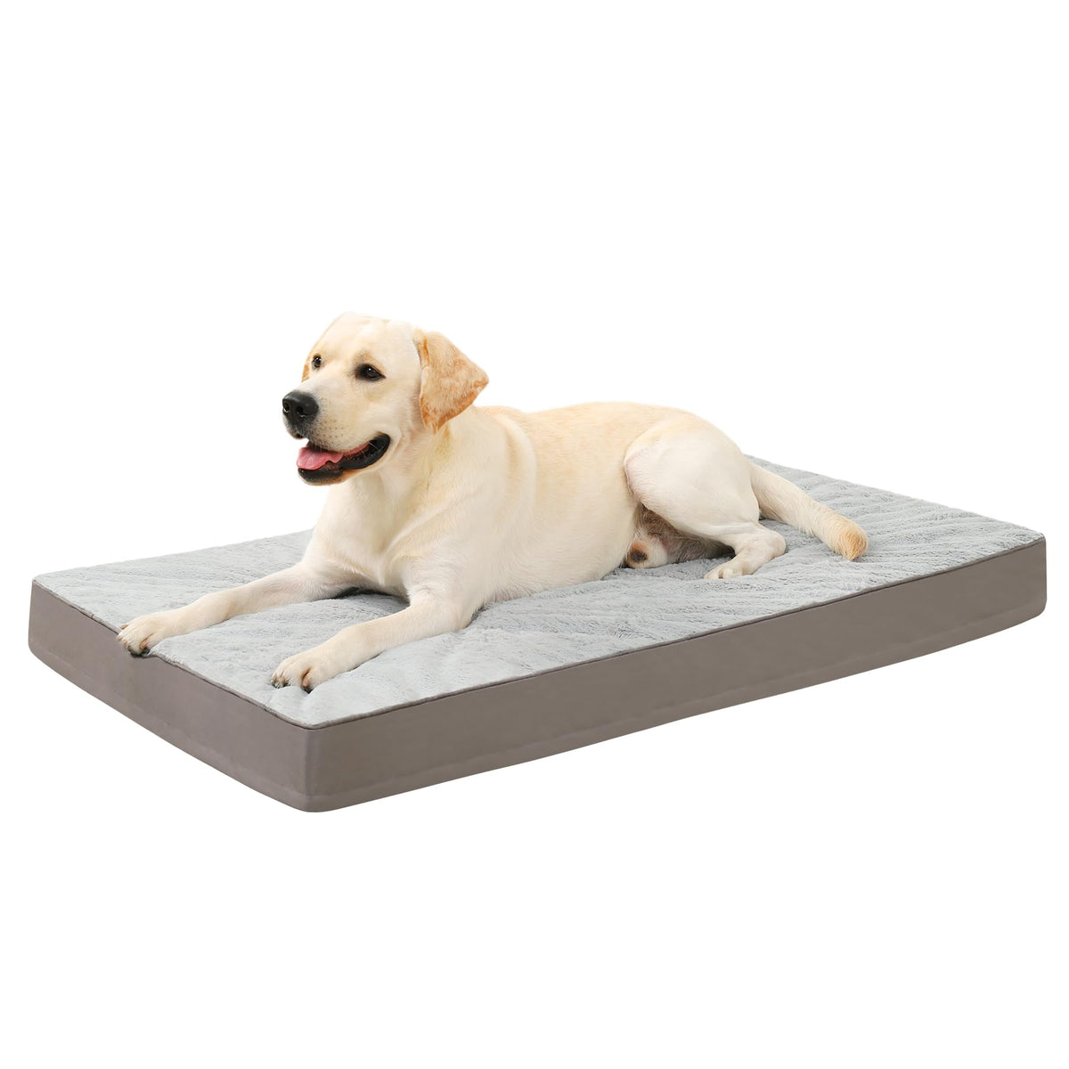 KSIIA cama ortopédica para perros con espuma en panal y soporte suave