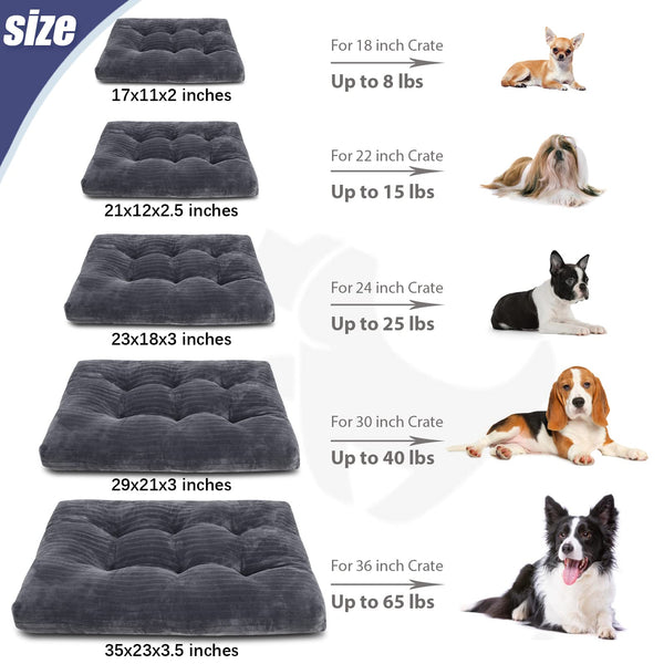 KSIIA cama gris para perro, lista para usar tras abrir la caja.