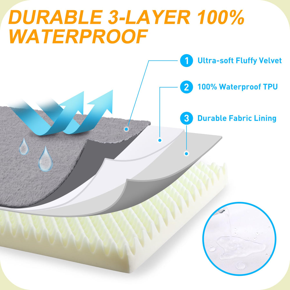 KSIIA funda desmontable con cremallera para lavado fácil