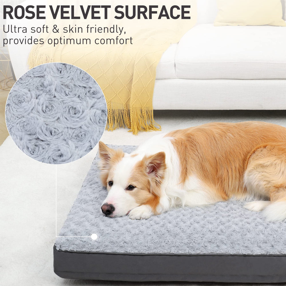 KSIIIA cama con funda lavable, facilita el mantenimiento diario.