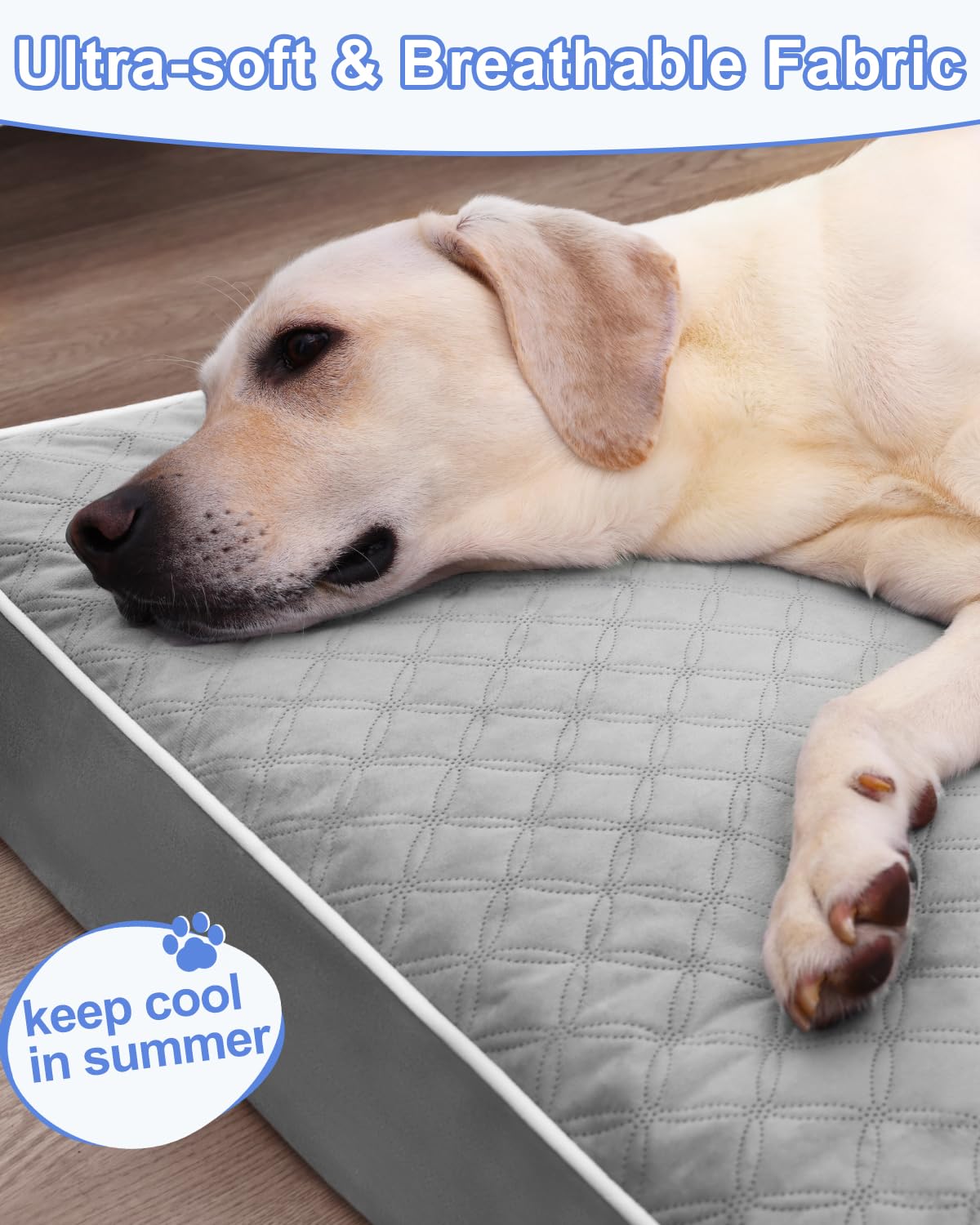 KSIIA cama con cobertura impermeable TPU para mantener la espuma protegida