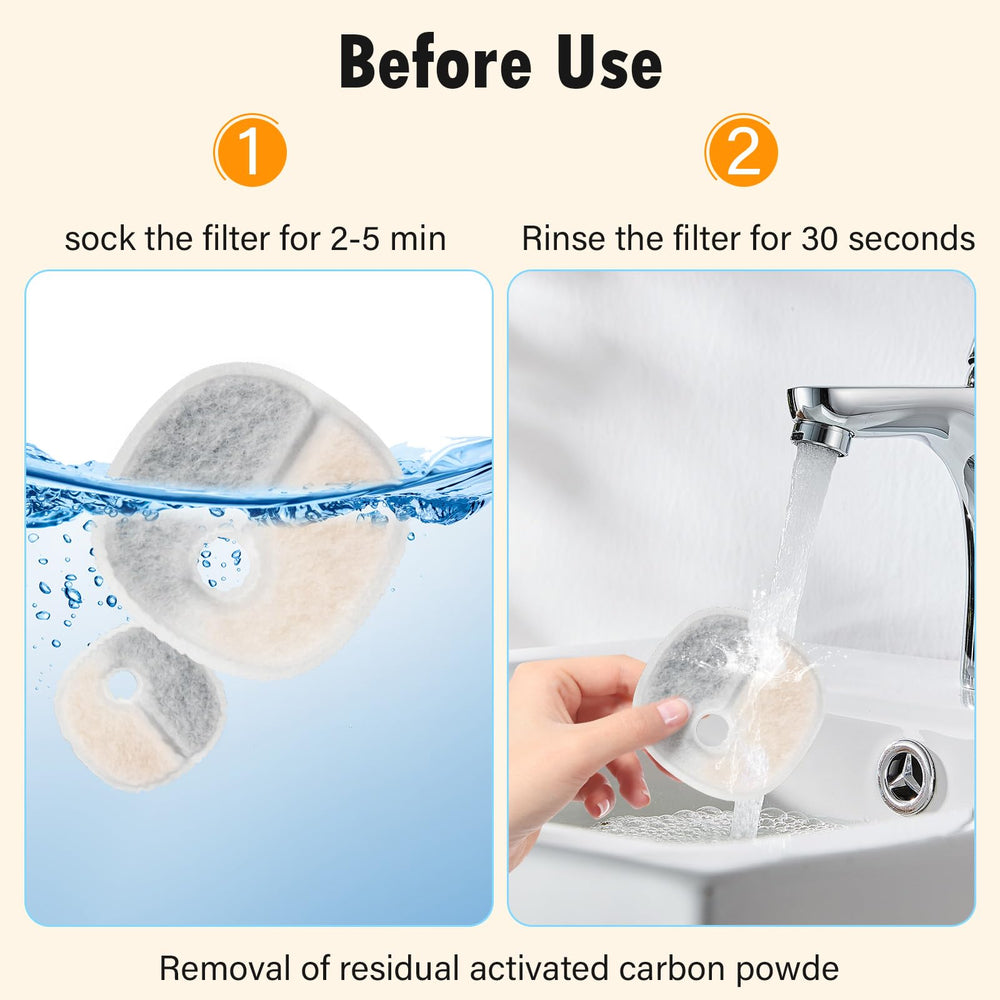 KTNAid filtros con carbón activado y resina para agua más limpia.