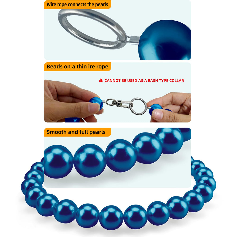 Apariencia lujosa con perlas de 20 mm, perfecto para celebraciones.