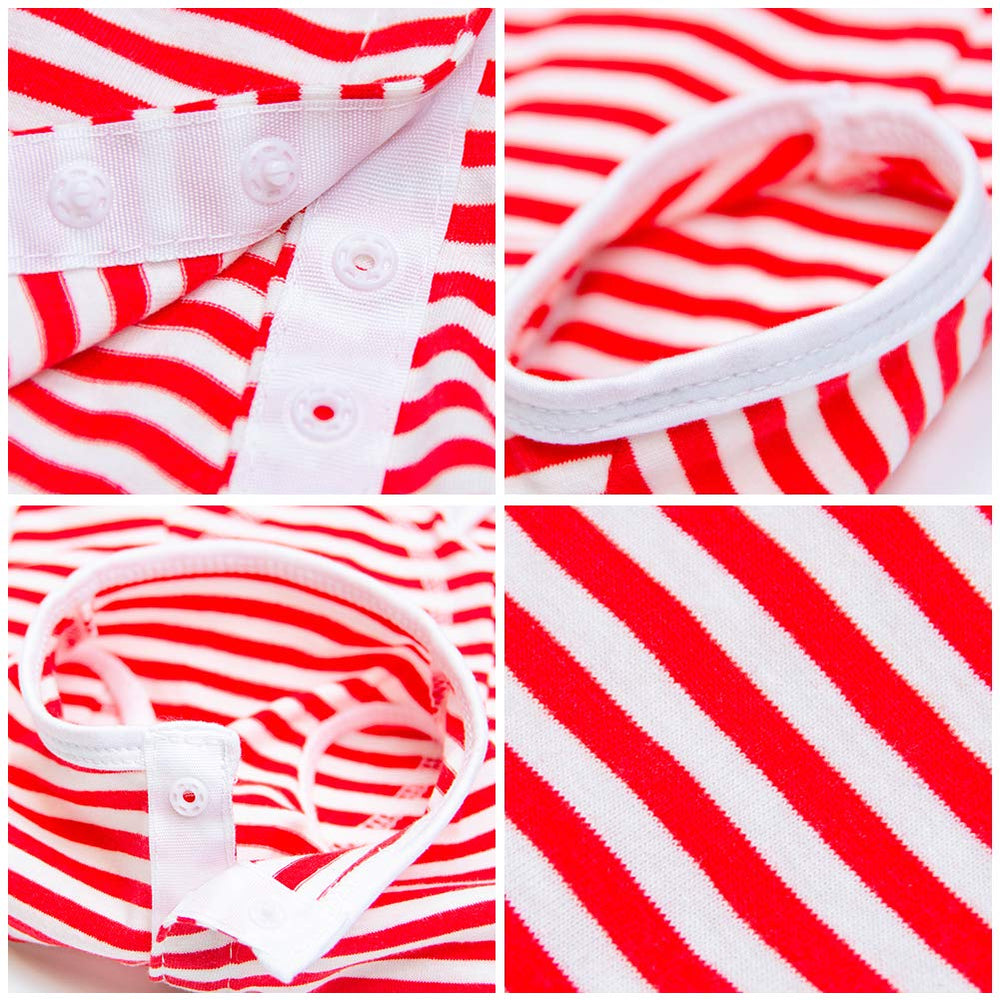 Kukaster Pet camisa protectora con cierre trasero, fácil de colocar.