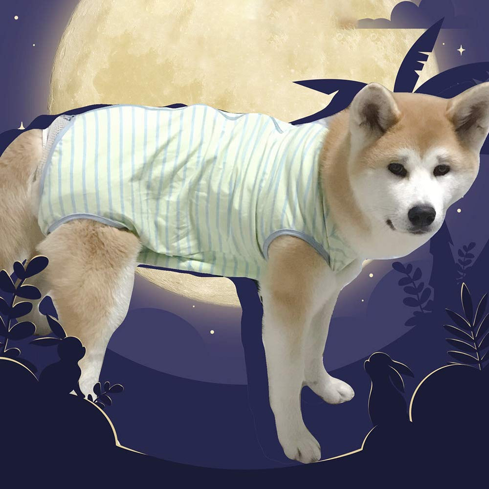 Kukaster Pet Recovery Suit, lavado a maquina facil, duradero para uso diario.