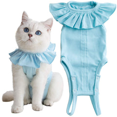 Kukaster Pet: traje de recuperación para gata, protege la herida abdominal.
