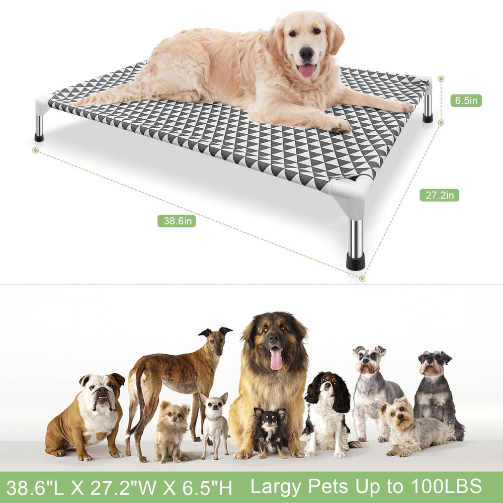 Kuntrust cama para perros de hasta 45 kg, soporte seguro