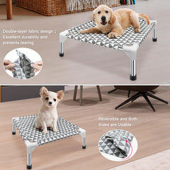 Funda de doble capa Kuntrust, cama para perros reversible