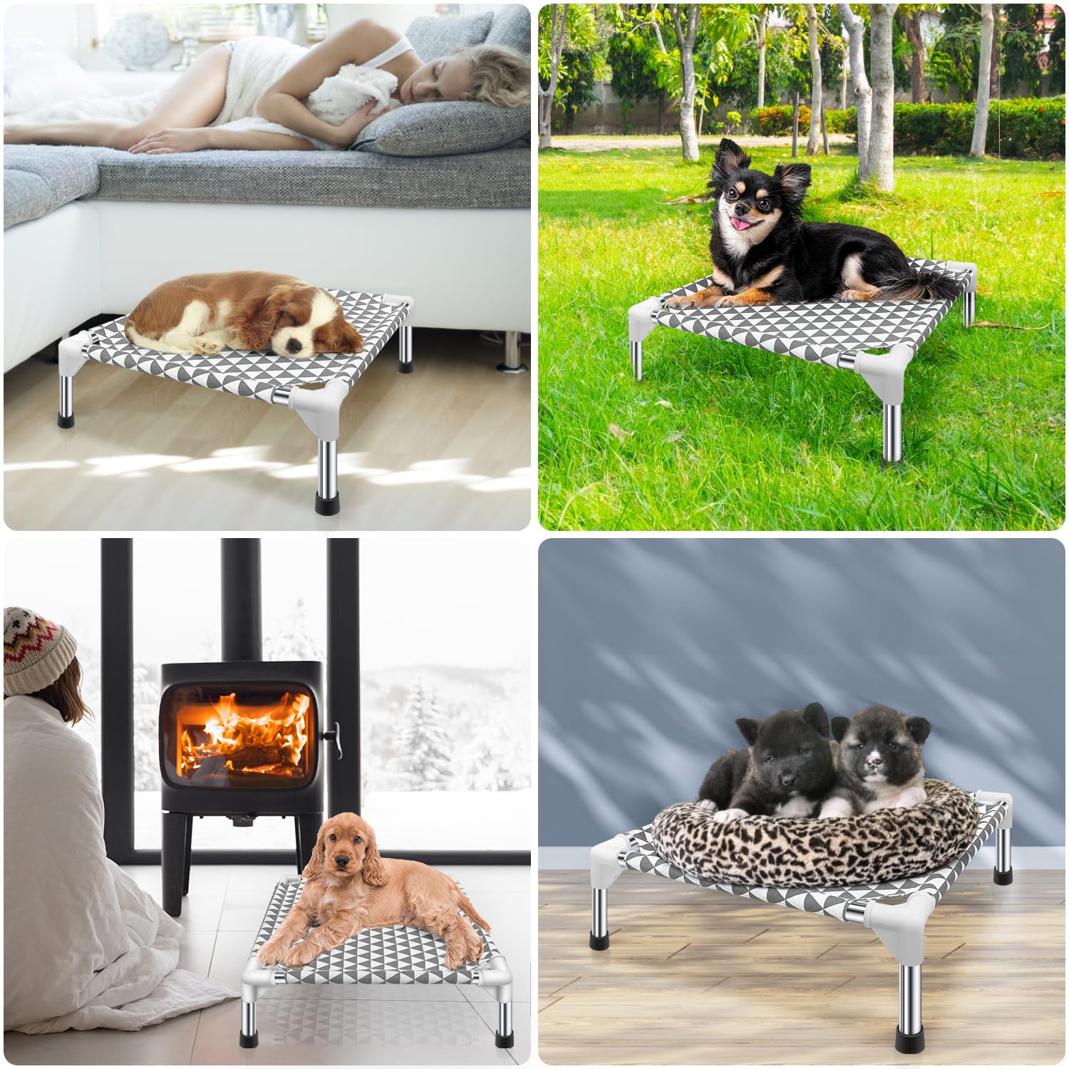 Diseño ligero de Kuntrust para transportar la cama para perros