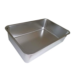 Bandeja KUNWU para gatos de acero SUS304, profundidad de 6 pulgadas para comodidad de mascotas