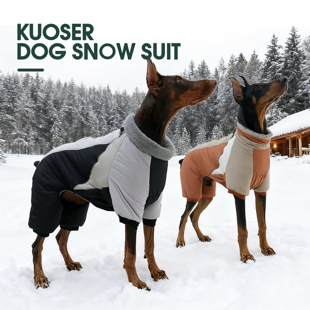 Kuoser disponible en tallas XS a 2XL, adecuado para distintas razas.