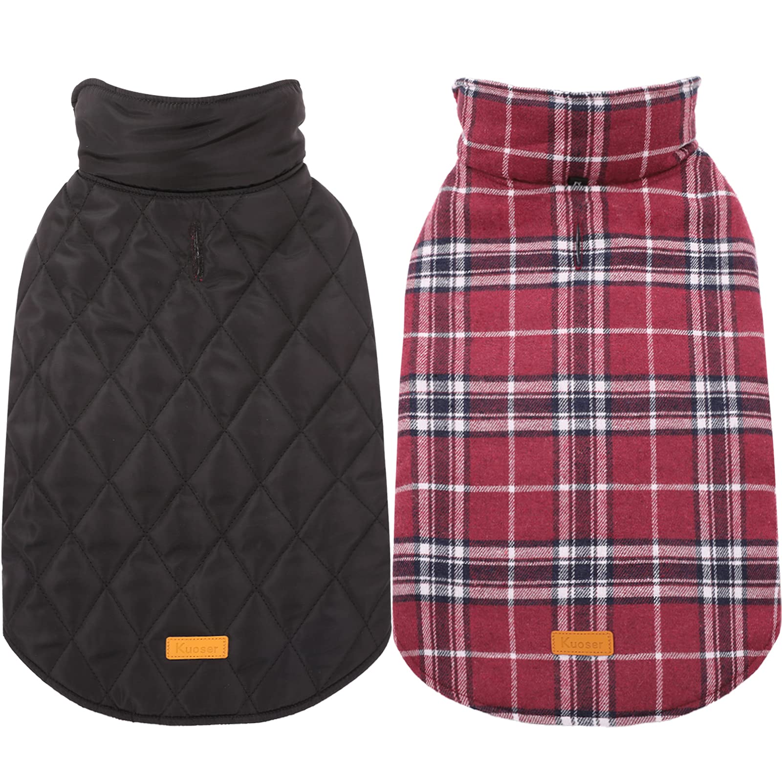Kuoser capa-perro invierno impermeable protege a tu mascota con ajuste cómodo