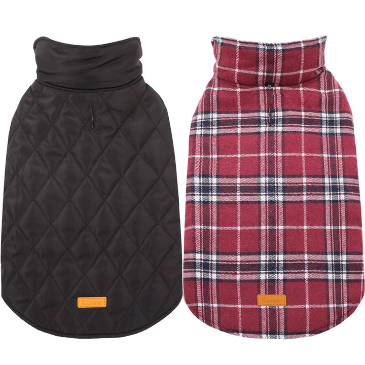 Kuoser capa-perro invierno impermeable protege a tu mascota con ajuste cómodo