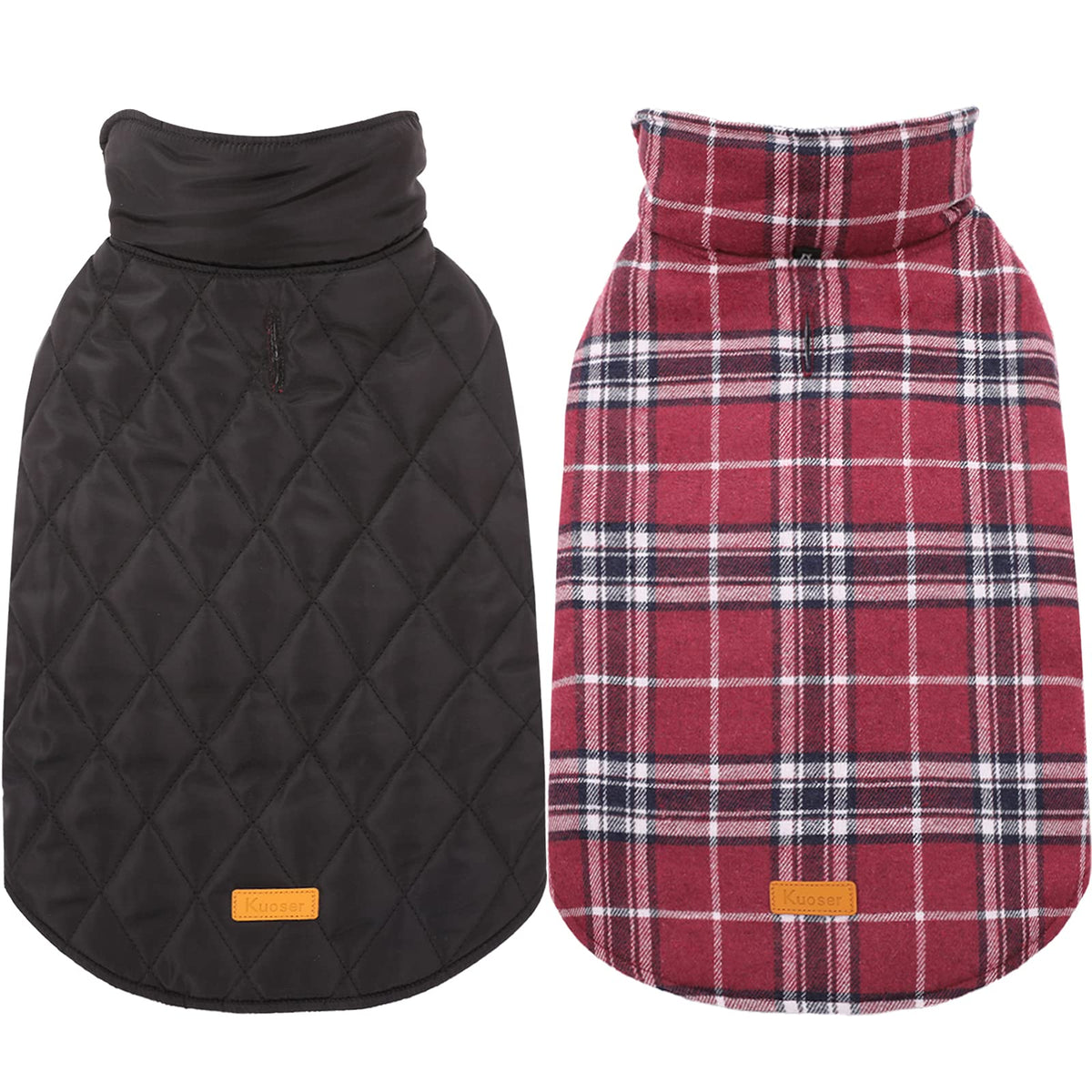 Kuoser capa-perro invierno impermeable protege a tu mascota con ajuste cómodo