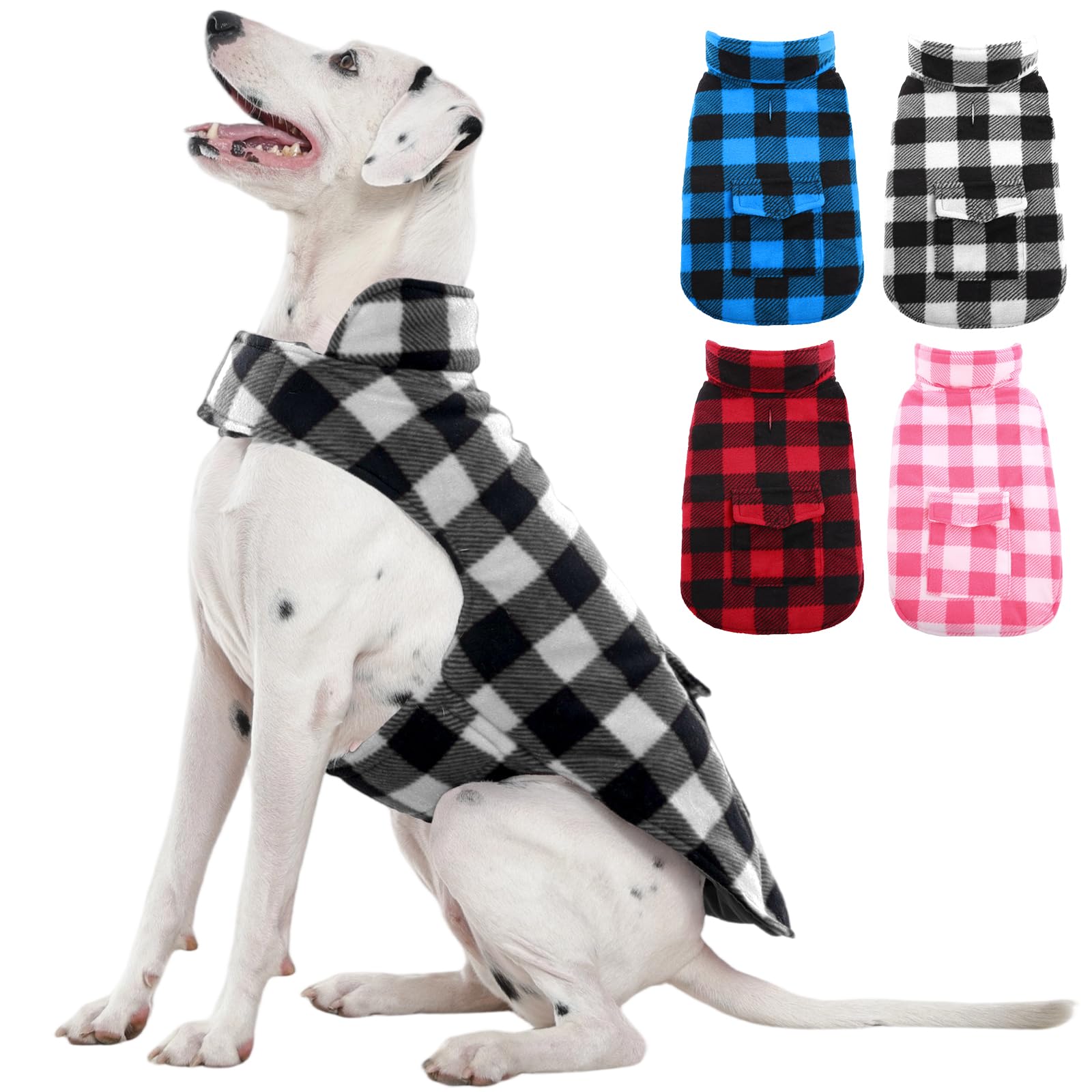 Kuoser cazadora para perro: exterior resistente al viento e impermeable para paseos invernales