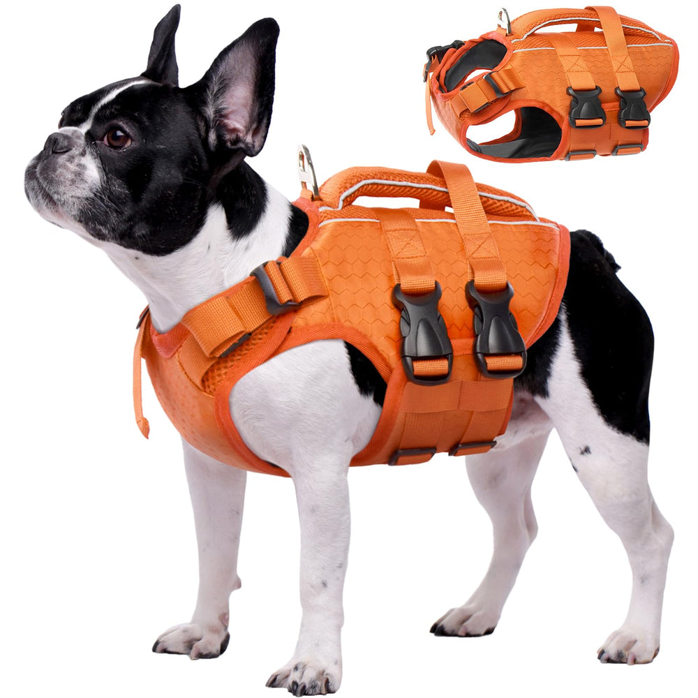 Kuoser chaleco salvavidas para perro con flotación alta, ideal para nadar.