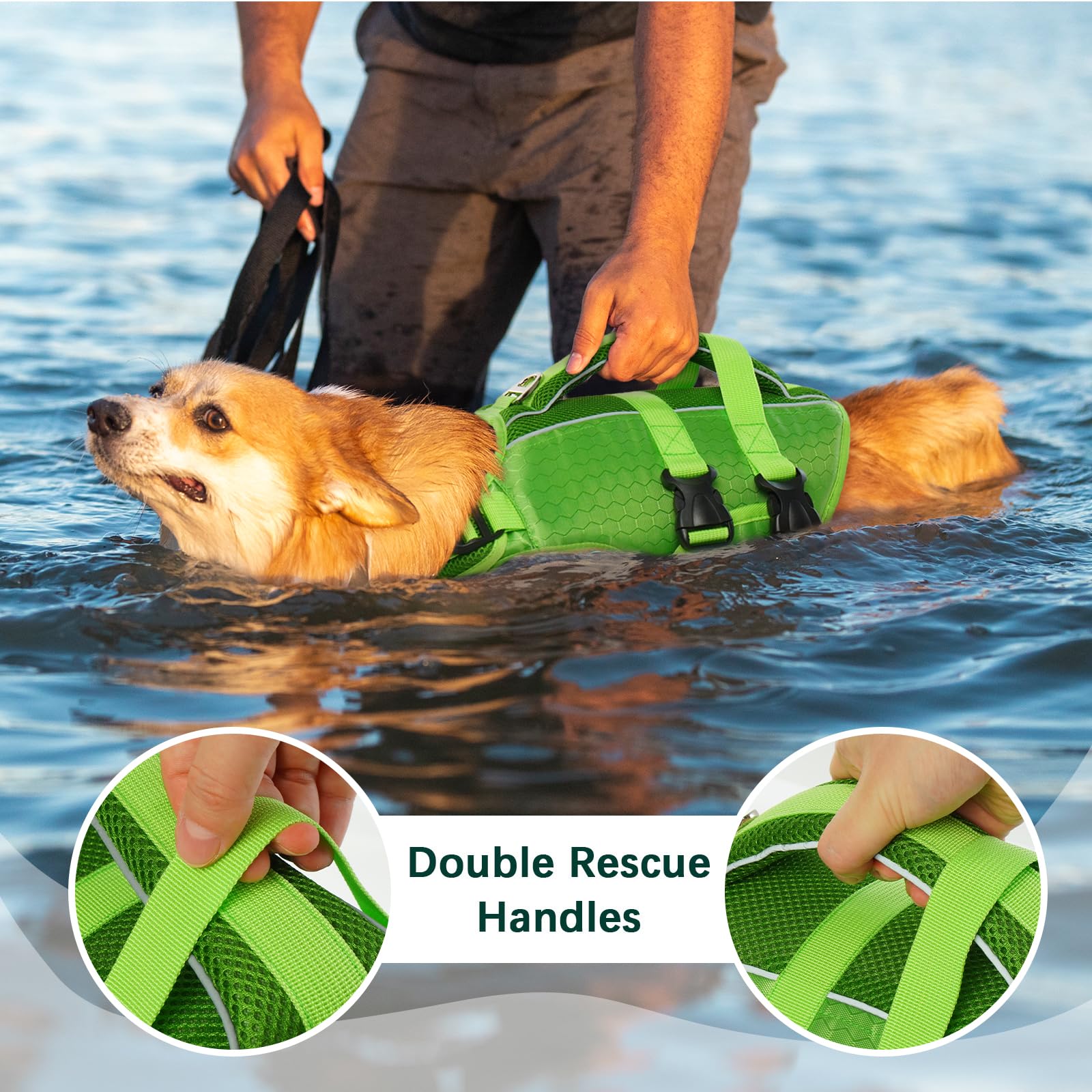 Kuoser chaleco para agua, ideal para playa o piscina.