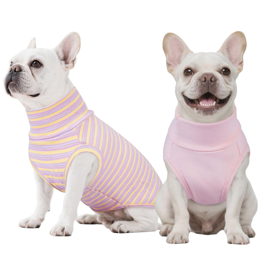 Kuoser dos chalecos para perros sin mangas, comodidad y estilo diario.
