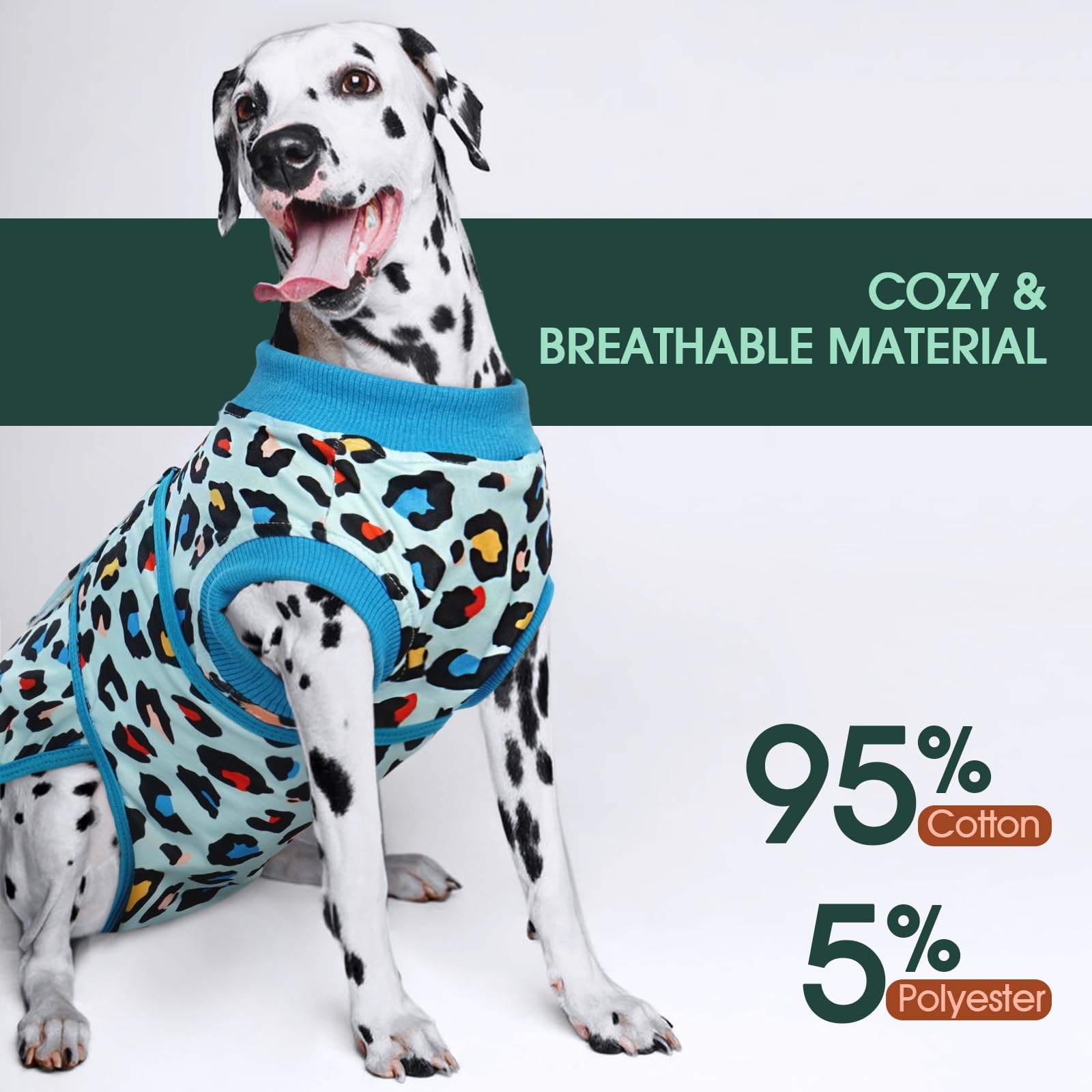 Diseño sin collar para proteger heridas con libertad de movimiento
