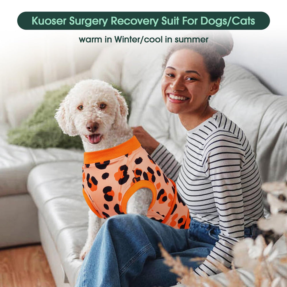 Kuoser Recovery Suit tallas múltiples, XS a 2XL para perros de todos los tamaños.