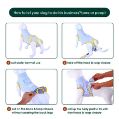 Kuoser ropa-recuperacion-mascota-uso-versatil apta para postoperatorio y control de piel.