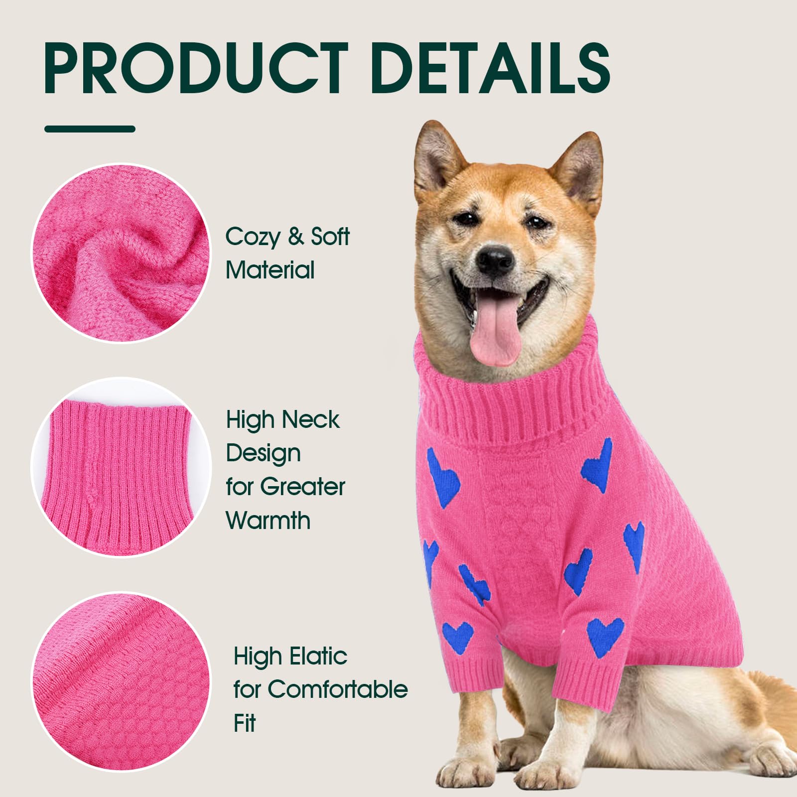 Kuoser sudadera para perros, uso diario en interiores