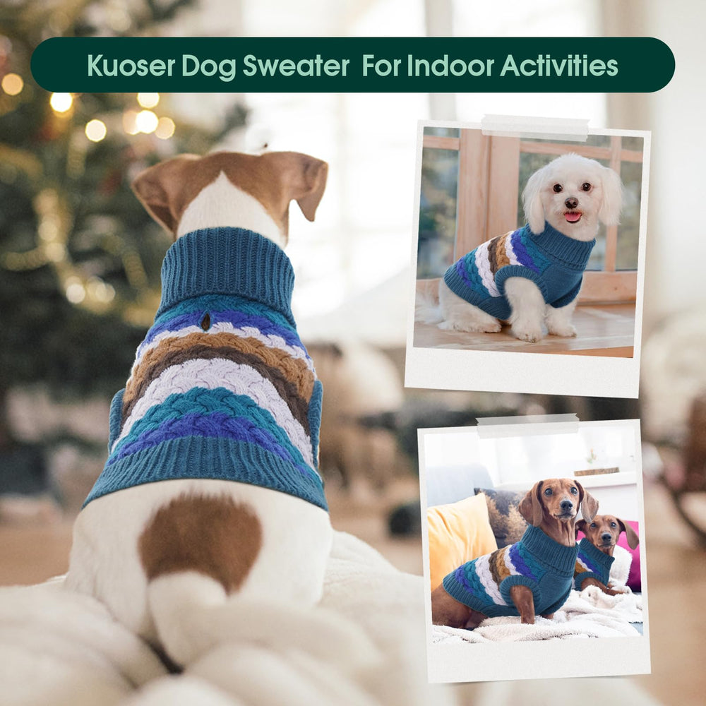 Kuoser sudadera azul lavable a máquina, limpieza rápida