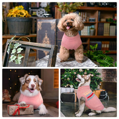 Kuoser sudadera para perro rosa XS, diseño sin mangas para libertad de movimiento